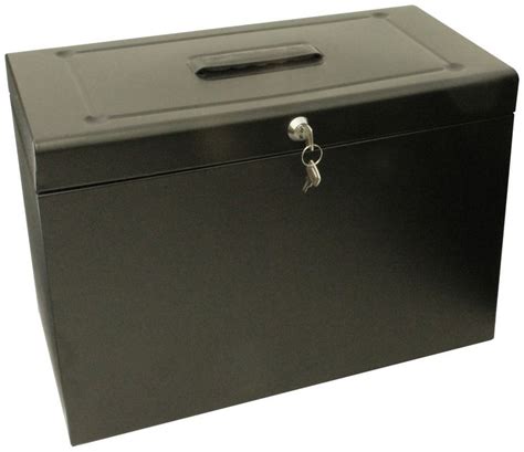 metal box file wilko|argos metal filing box.